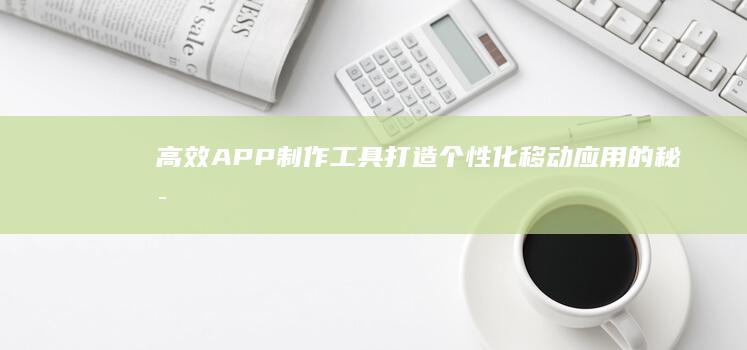 高效APP制作工具：打造个性化移动应用的秘密武器